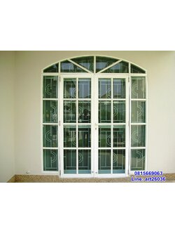 เหล็กดัด ประตู สวยๆ ประตูบานเลื่อน