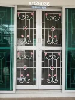 เหล็กดัด ประตู มุ้งลวด กระจก บานเลื่อน