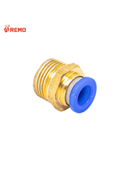 ข้อต่อตรงเกลียวนอก (PC) M4x1/8"