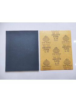 กระดาษทรายน้ำ 9"X11" STAR WORLD