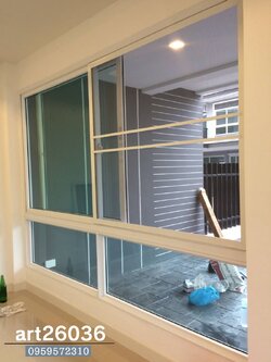 หน้าต่าง ประตู มินิมอล กระจก