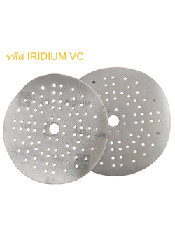 กระดาษทรายกลม IRDIUM หลังสักหลาด