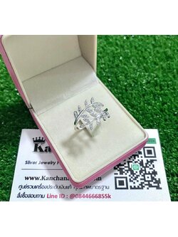 แหวนเงินแท้ ประดับเพชร งานสวยๆ ไซส์ size 49, 50, 51, 52, 53, 54, 55, 56, 57, 58, 59