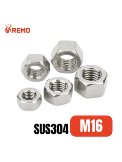 หัวน๊อตสแตนเลส M16-2.00 (2 ตัว)