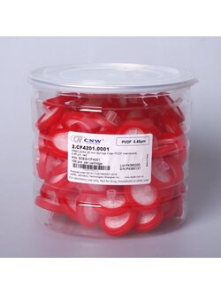 25mm. 0.45um PVDF Syringe filter (Hydrophobic) (100/pk) P/N 2.CF4201.0001