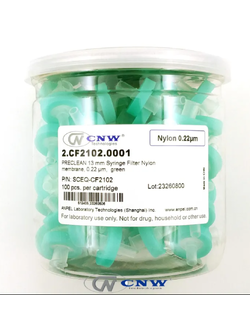 Nylon Syringe Filter 13mm, 0.22 um (100/pk) P/N 2.CF2102.0001