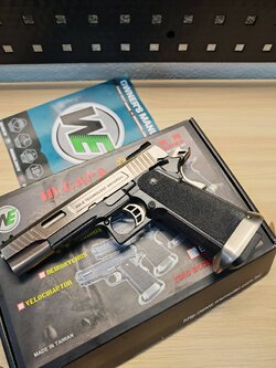 WE Hi-CAPA 5.1 T-REX GBB BB Gun บีบีกัน แบบแก๊ส ปืนอัดลม Airsoft Gun มือสอง