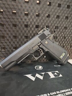 WE Hi Capa 5.1 R-VERSION GBB BB Gun บีบีกัน แบบแก๊ส ปืนอัดลม Airsoft Gun มือสอง