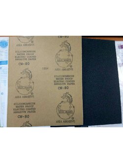 กระดาษทรายน้ำ 9"X11" Blue dragon kraft