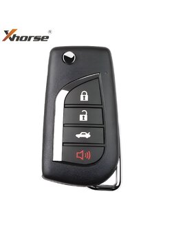 Xhorse VVDI รีโมต Toyota Style 4 ปุ่ม XKTO10EN