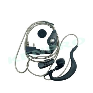 หูฟังวิทยุสื่อสาร SPENDER TC-245HA สายถักสีเงิน