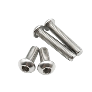 สกรูหัวจมกลมสแตนเลส