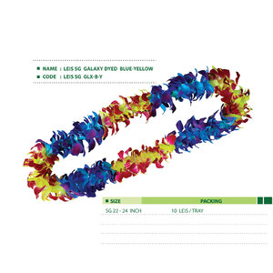LEIS-SG--GALAXY-DYED--BLUE-YELLOW