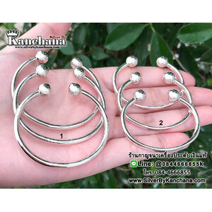 กำไลข้อมือเด็กเงินแท้