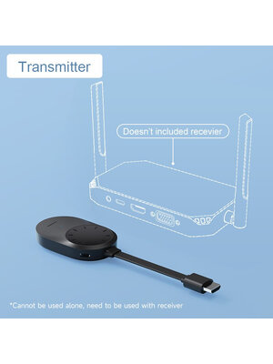 [ออกใบกำกับภาษีได้]พร้อมส่งจาก กทม Hagibis G9W-Tx Wireless HDMI Transmitter ตัวส่งอย่างเดียว