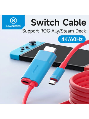 Hagibis SWC10 USB C to HDMI 4K 60Hz, Type-C to HDMI Cable Thunderbolt 3 MacBook Pro Macmini Macbook