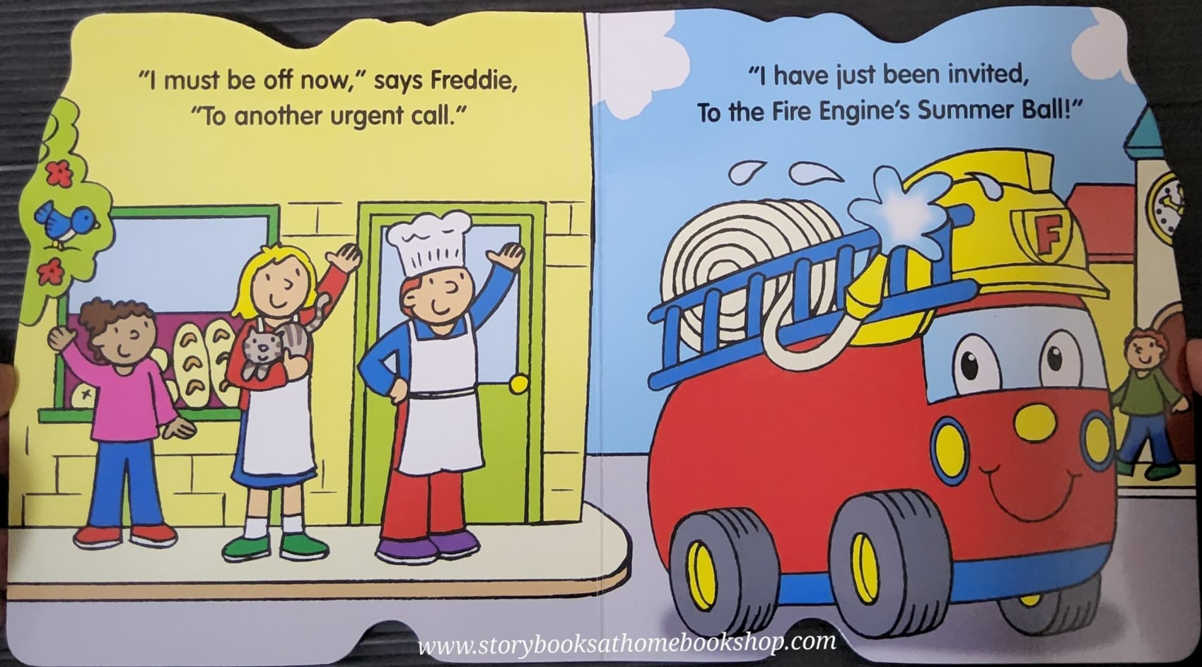 BOARD BOOK** 🍅🍅FREDDIE THE FIRE ENGINE