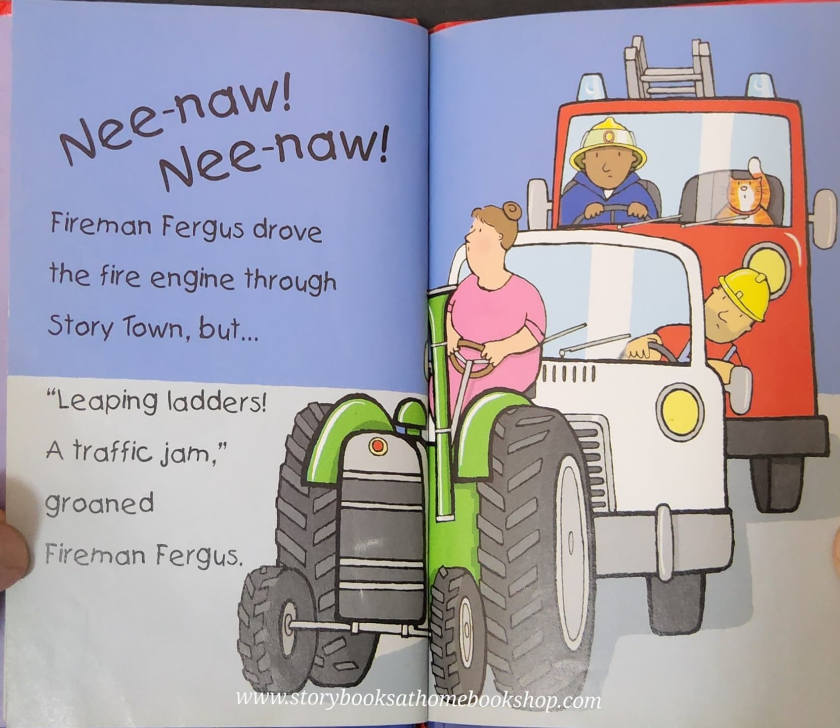 หนังสือนิทานปกแข็ง 🍅🍓FIREMAN FERGUS