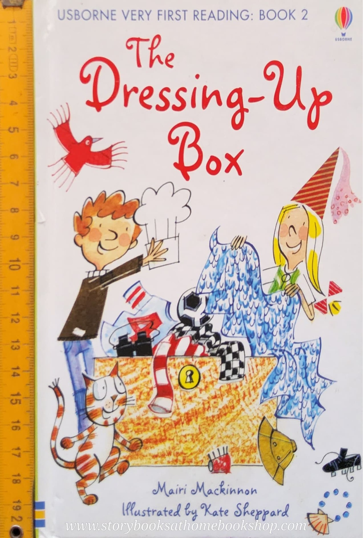 หนังสือนิทานปกแข็ง** 🍓🍓 USBORNE VERY FIRST READING BOOK2:THE DRESSING-UP BOX