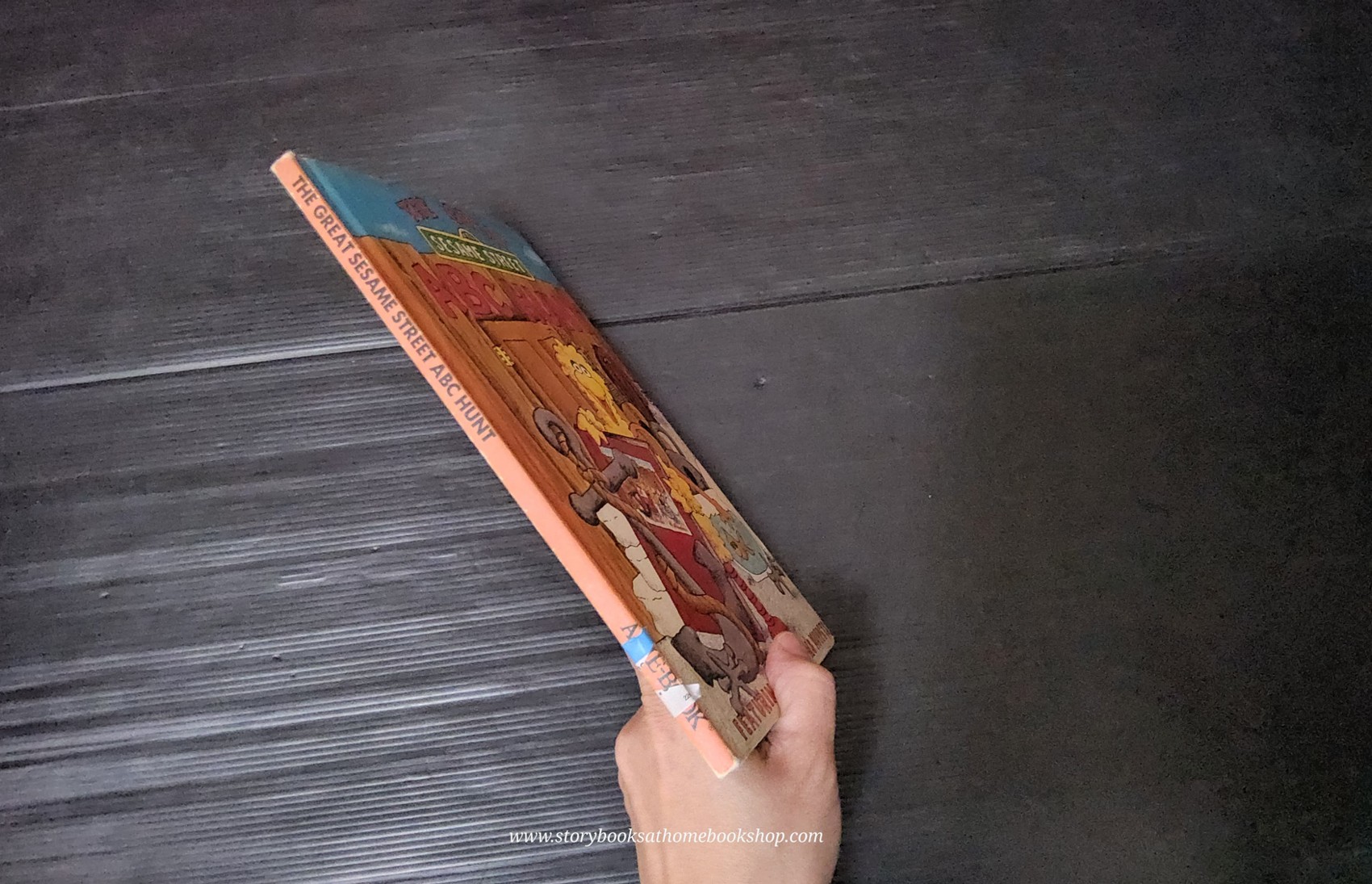 หนังสือนิทานปกแข็ง** 🍅🍓SESAME ST:THE GREAT ABC HUNT