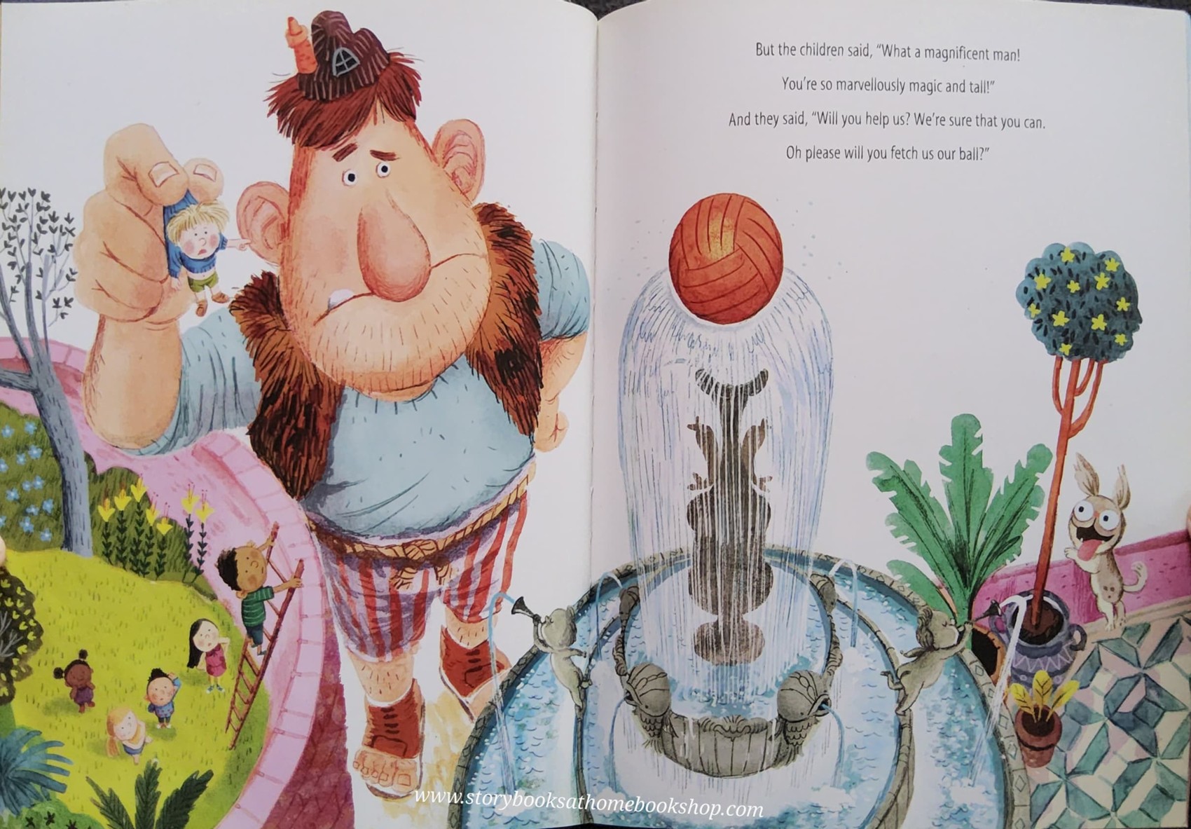 หนังสือนิทานปกอ่อน** 🍅🍓THE GIANT OF JUM BY ELLI WOOLLARD