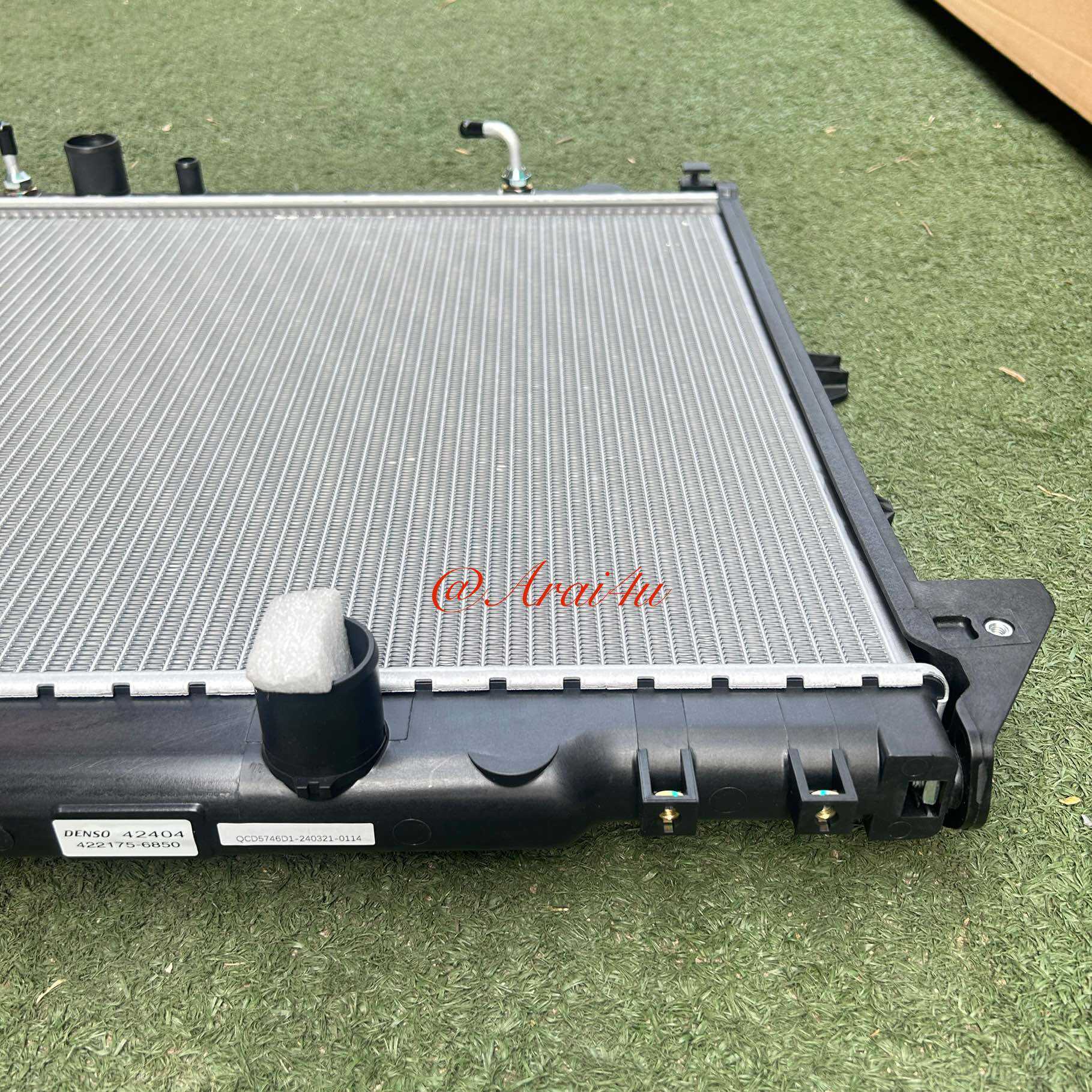 หม้อน้ำ Coolgear Denso TOYOTA Vigo Fortuner Innova เกียร์ออโต้ ดีเซล ปี2005-13 A/T (422175-6850) เกียร์ออโต้