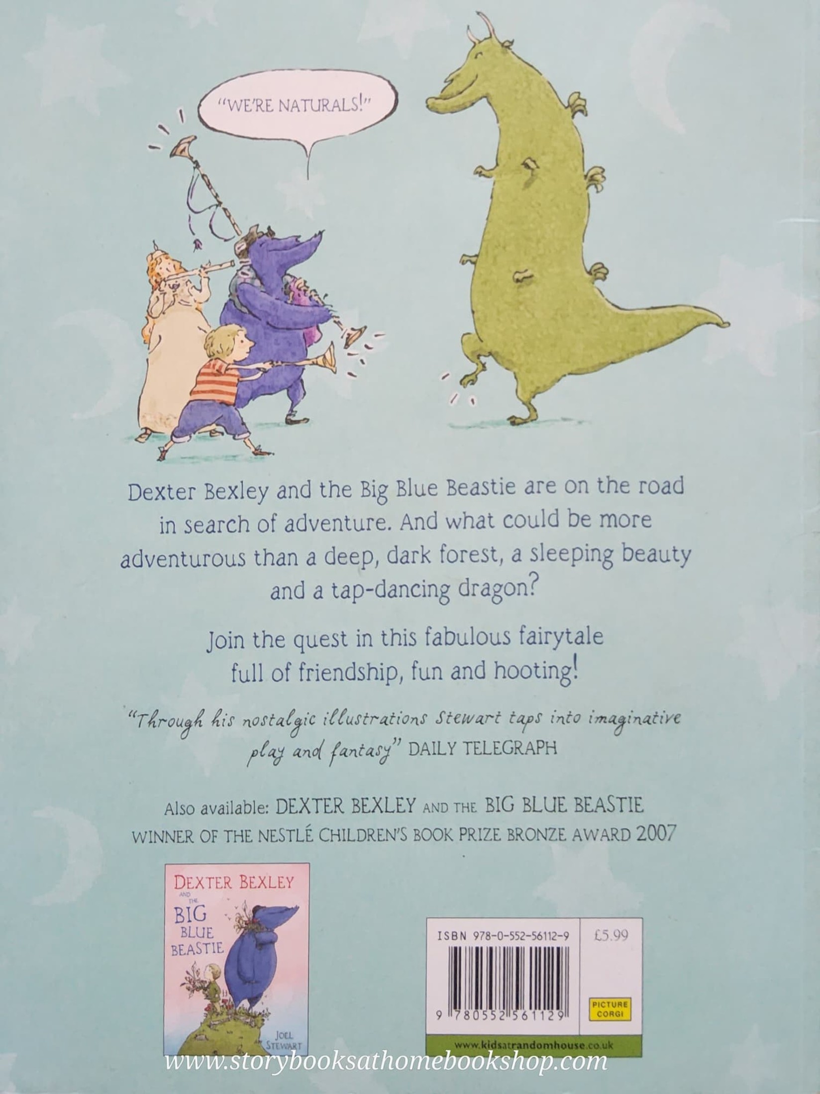 หนังสือนิทานปกอ่อน** 🍅🍓DEXTER BEXLEY AND THE BIG BLUE BEATIE ON THE ROAD BY JOEL SEWART