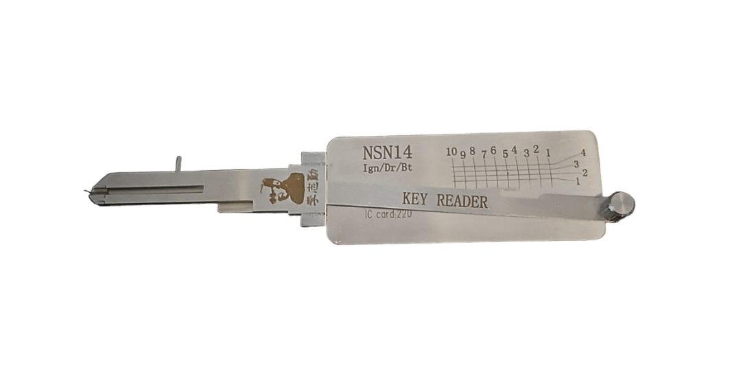 NSN14R LISHI 2in1 สำหรับ Nissan Teana, Tiida, Infiniti, Subaru วัดฟันตัด NISSAN 10 ฟัน ปลายชน