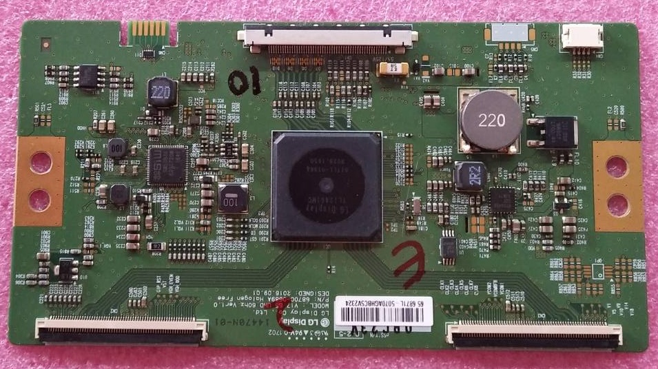 ทีคอนทีวี LG แอลจี ของแท้มือสองถอดจากเครื่อง รุ่น65UJ630T พาร์ท 6870C-0689A