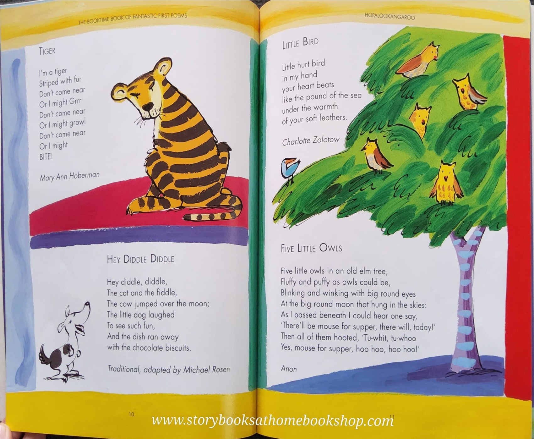 หนังสือนิทานปกอ่อน** 🍅THE BOOKTIME BOOK OF FANTASTIC FIRST POEMS