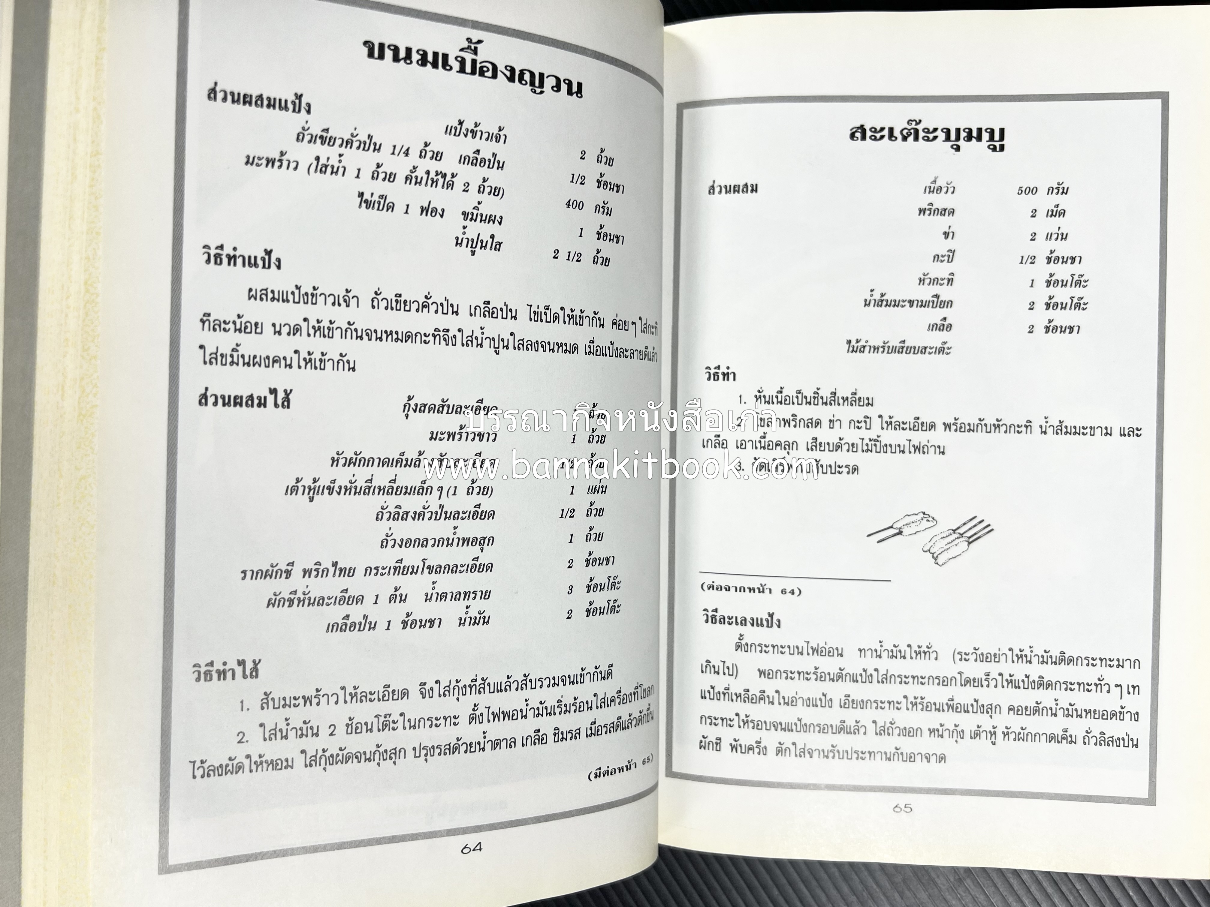 อาหารว่างและเครื่องดื่ม โดย : อาจารย์ศรีสมร คงพันธุ์ (พิมพ์ครั้งแรก).