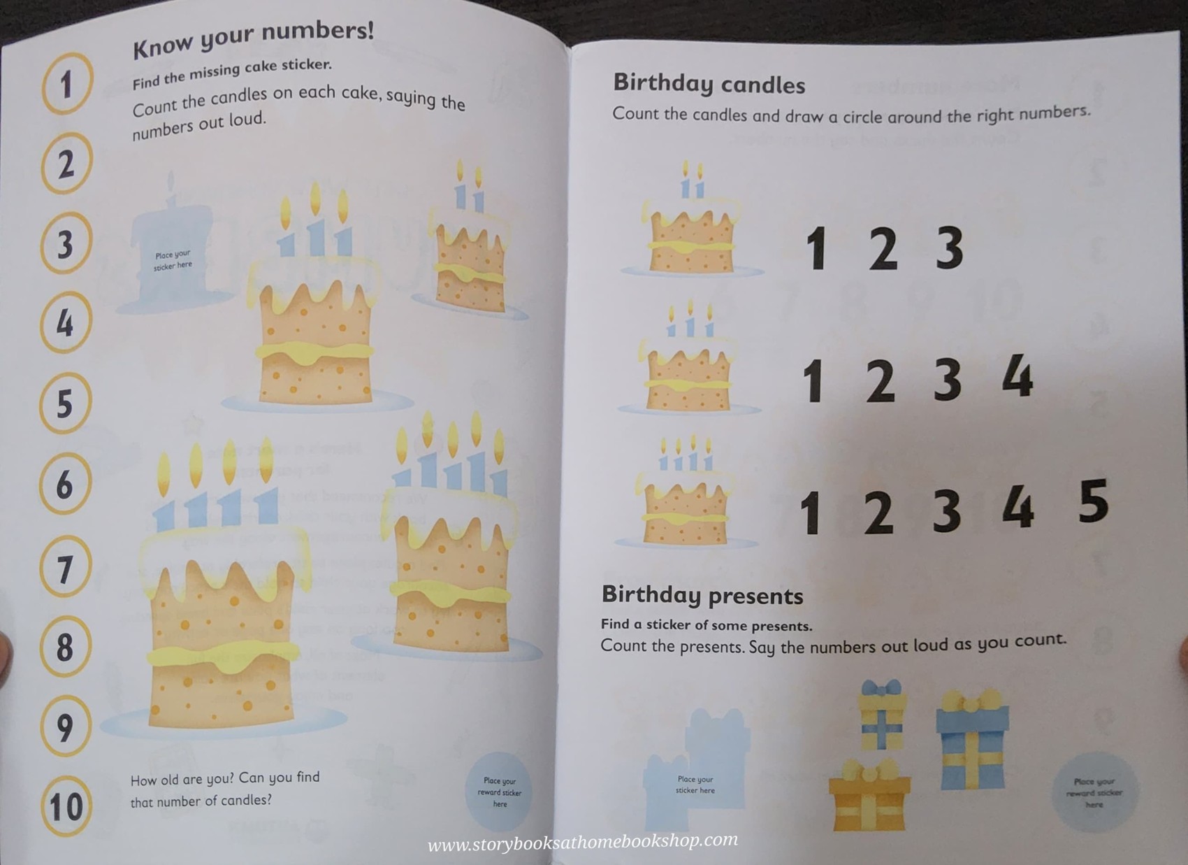 PRACTICE BOOK** ð
ð
NUMBERS AGE 3+
