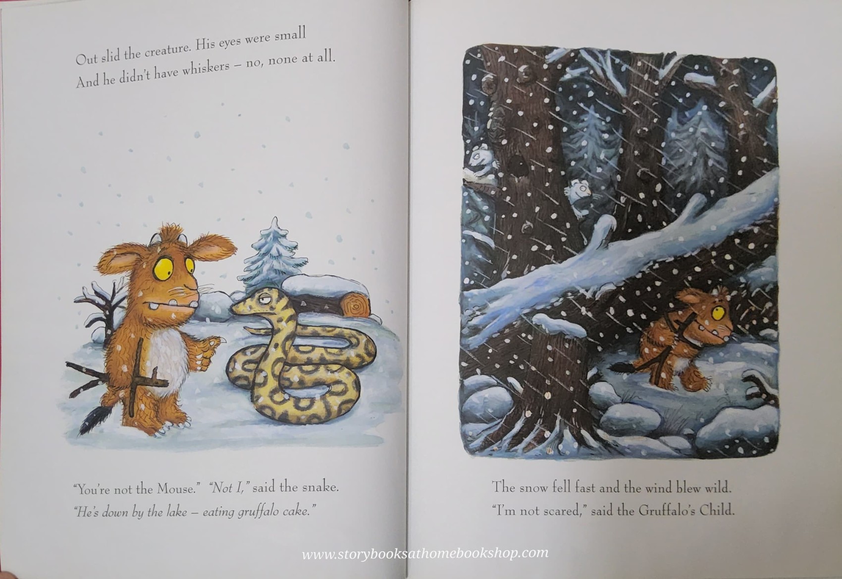 หนังสือนิทานปกแข็ง** 🍅🍓THE GRUFFALO'S CHILD BY JULIA DONALDSON AND AXEL SCHEFFLER