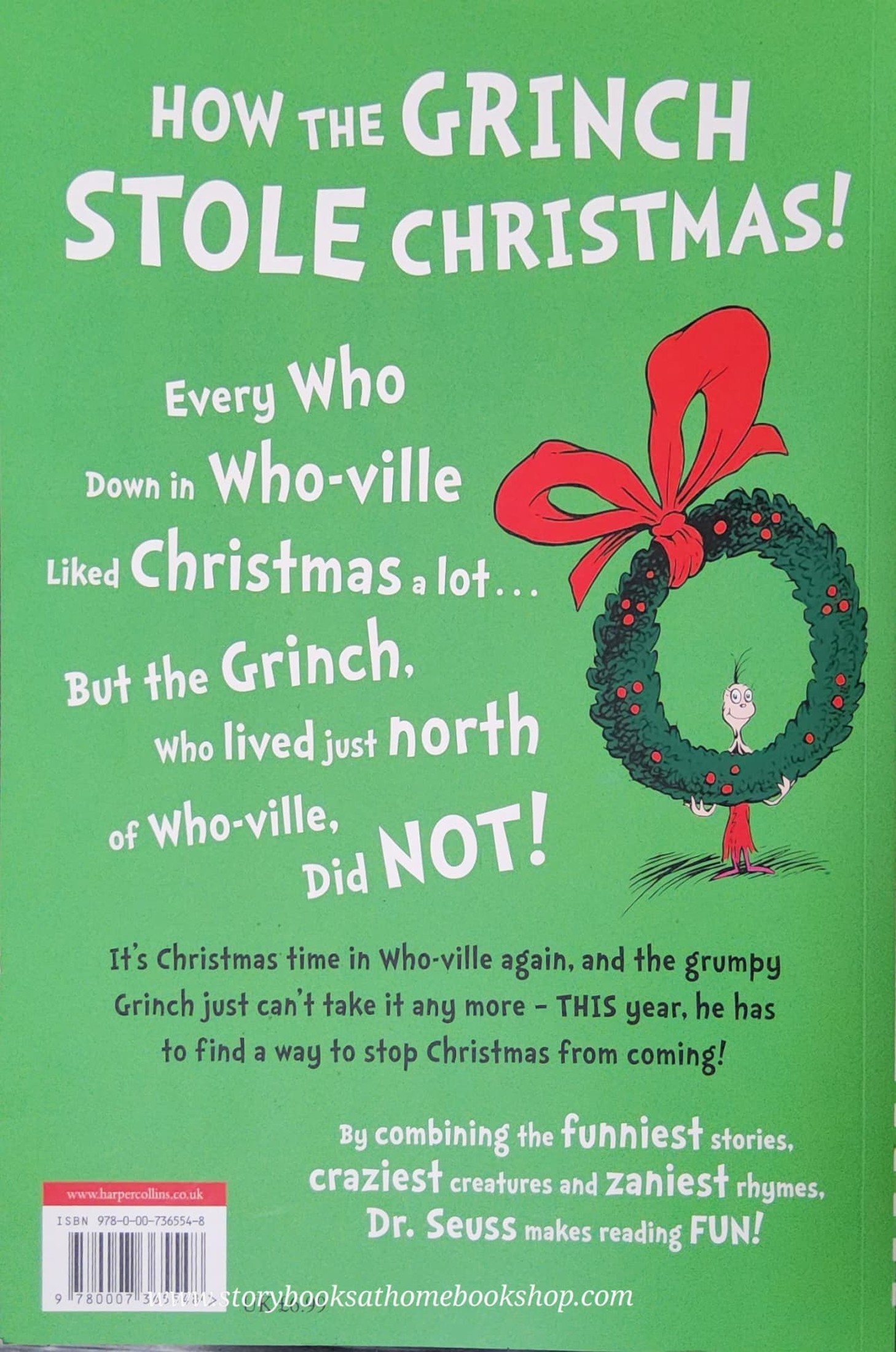 หนังสือนิทานปกอ่อน** 🍅🍅HOW THE GRINCH STOLE CHRISTMAS!