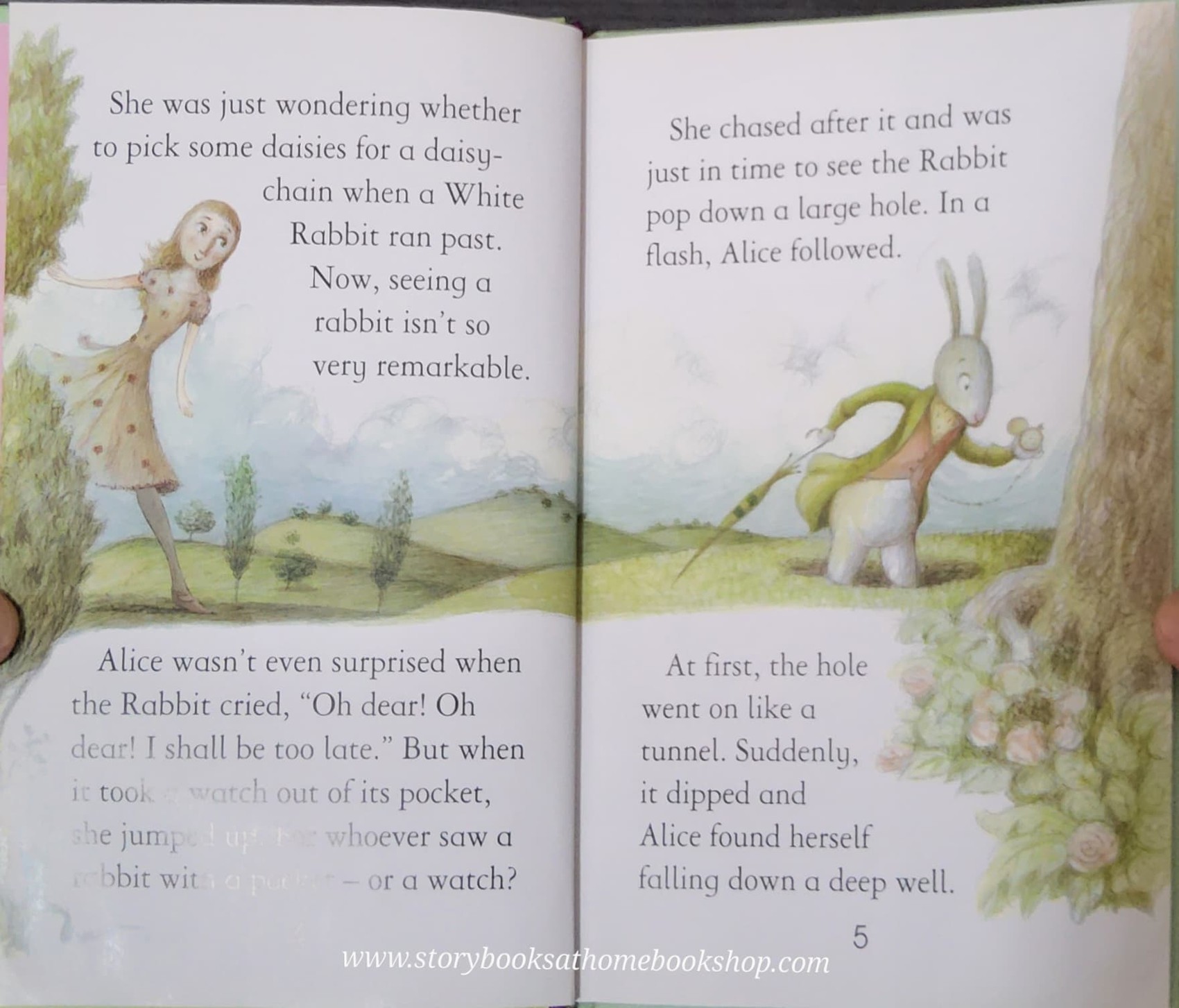 หนังสือนิทานปกแข็ง** 🍅🍓USBORNE YOUNG READING:ALICE IN WONDERLAND WITH CD