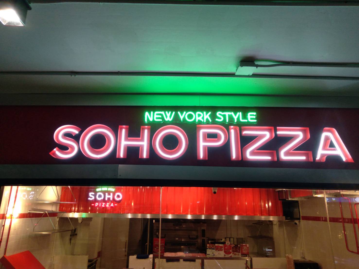 #งานติดตั้งป้ายไฟนีออนดัดLEDอะคริลิคใสรองหลัง #ป้ายอักษรซิงค์ร่องด้านหน้าตรงกลางทำไฟนีออนดัดLED