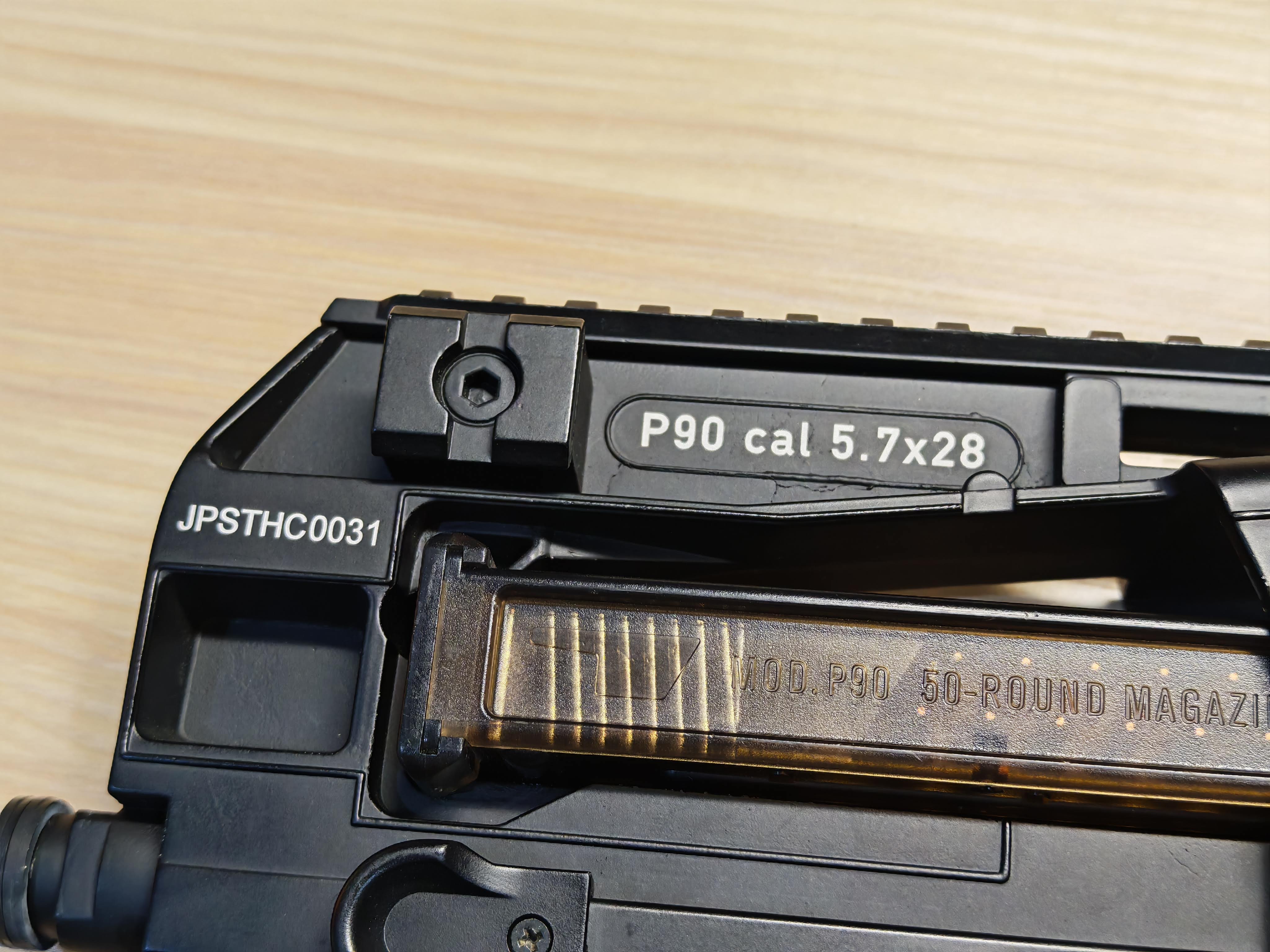 Double Bell 810 P90 แต่งภายใน AEG BB Gun บีบีกัน Airsoft Gun ปืนอัดลม ปืนยาวไฟฟ้า มือสอง