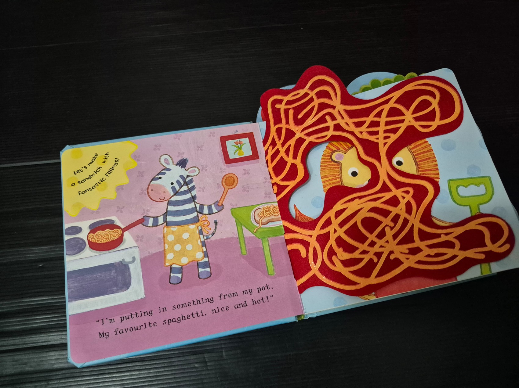 BOARD BOOK** 🍅🍅THE SUPER SANDWICH