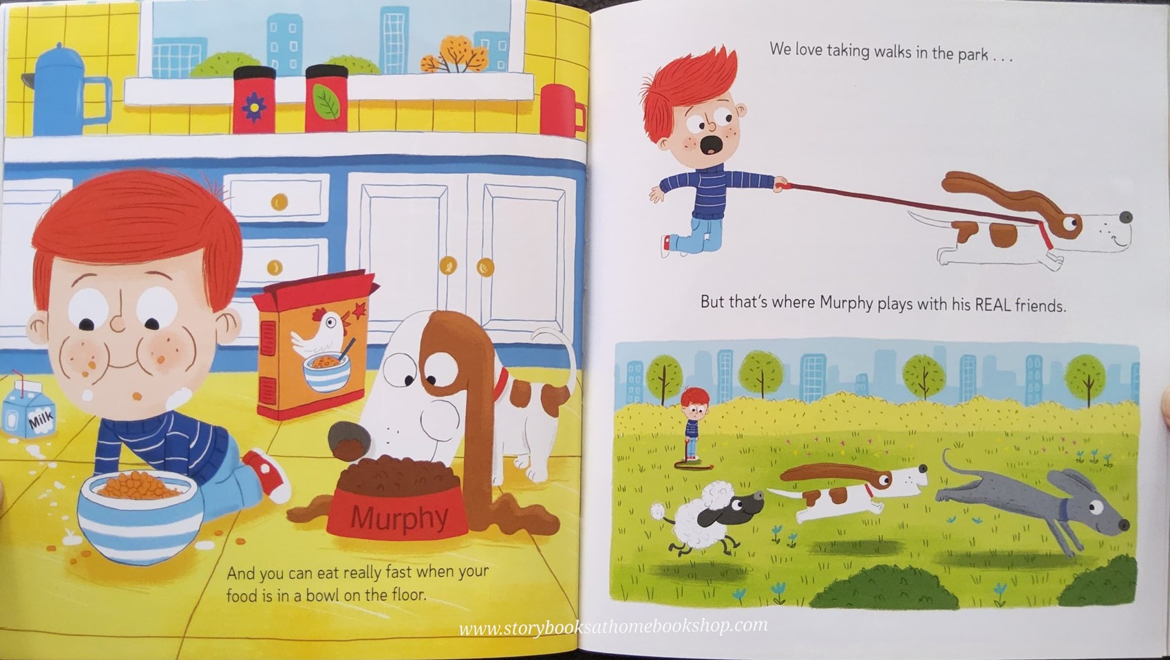 หนังสือนิทานปกอ่อน** 🍅🍓MY BEST FRIEND IS A GOLDFISH MY MARK LEE