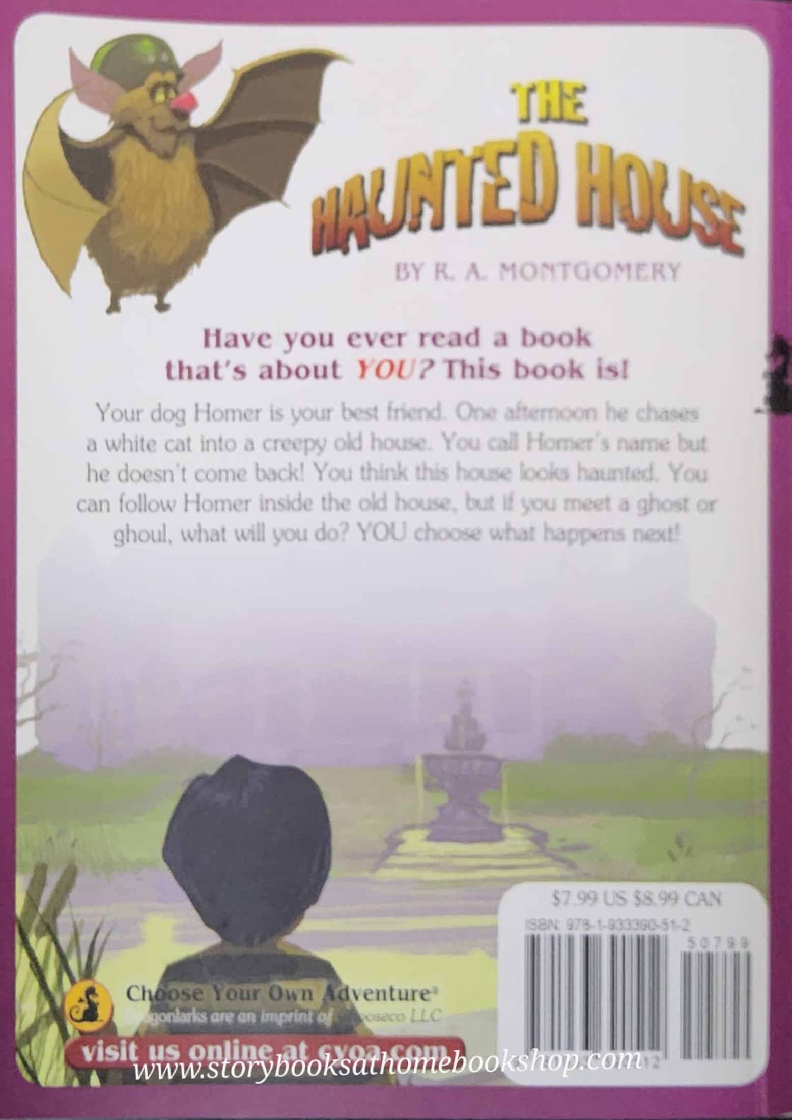 หนังสือนิทานปกอ่อน** 🍅CHOOSE YOUR OWN ADVENTURE:THE HAUNTED HOUSE