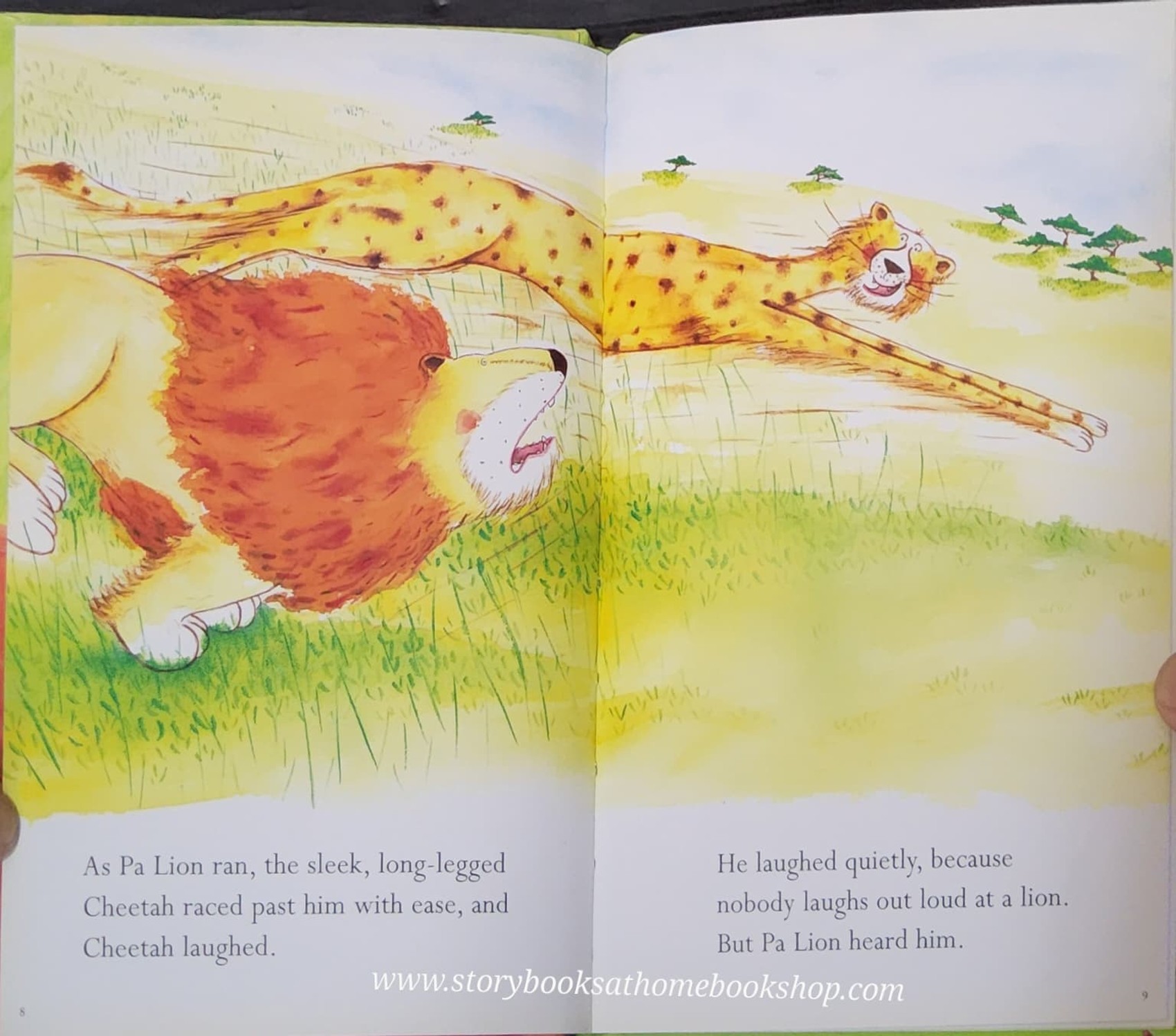 หนังสือนิทานปกอ่อน** 🍓🍓NOBODY LAUGHS AT A LION!