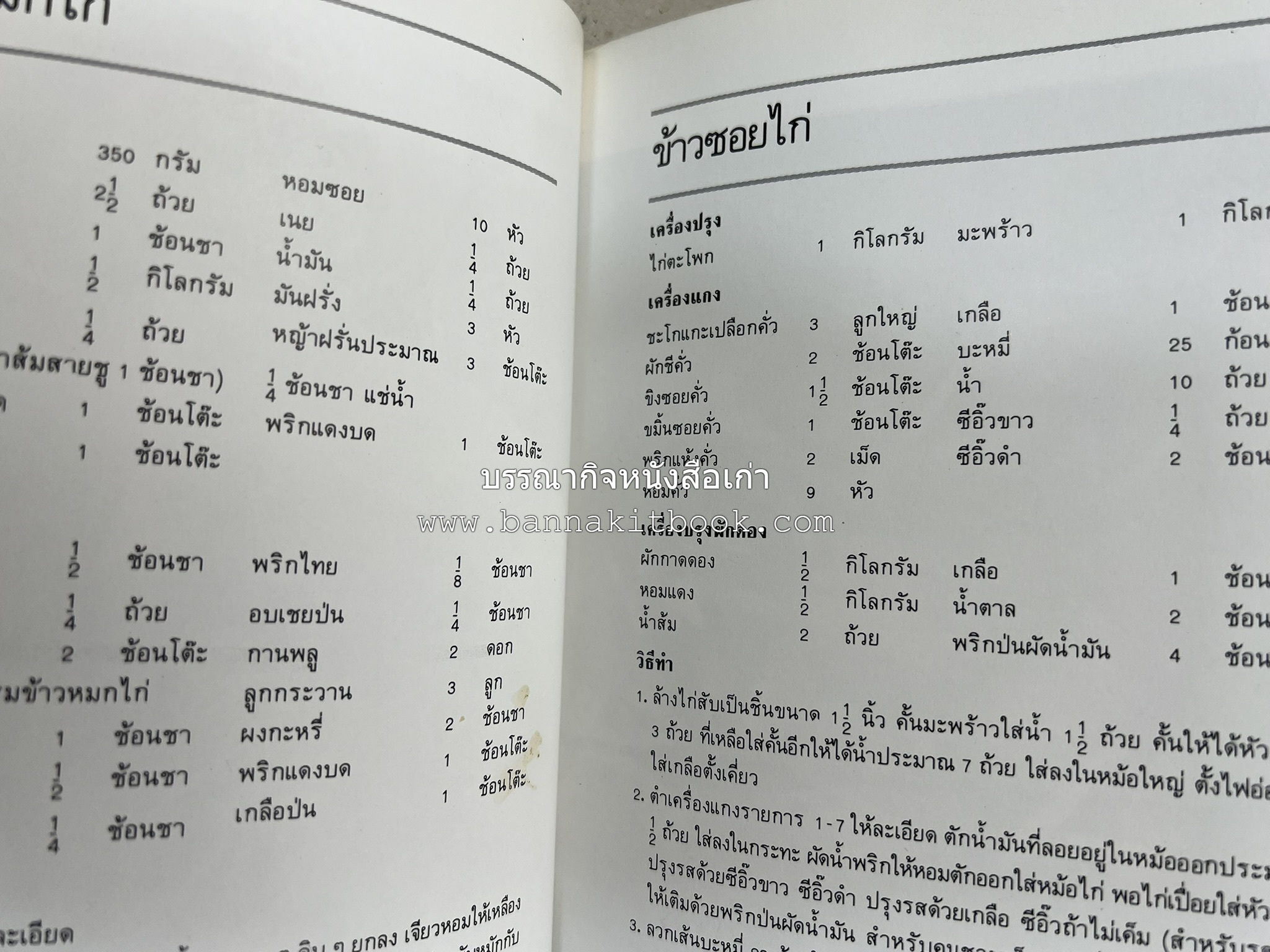 อาหารหลายรส โดย : อาจารย์ศรีสมร คงพันธุ์ (ตำรับอาหารไทย).