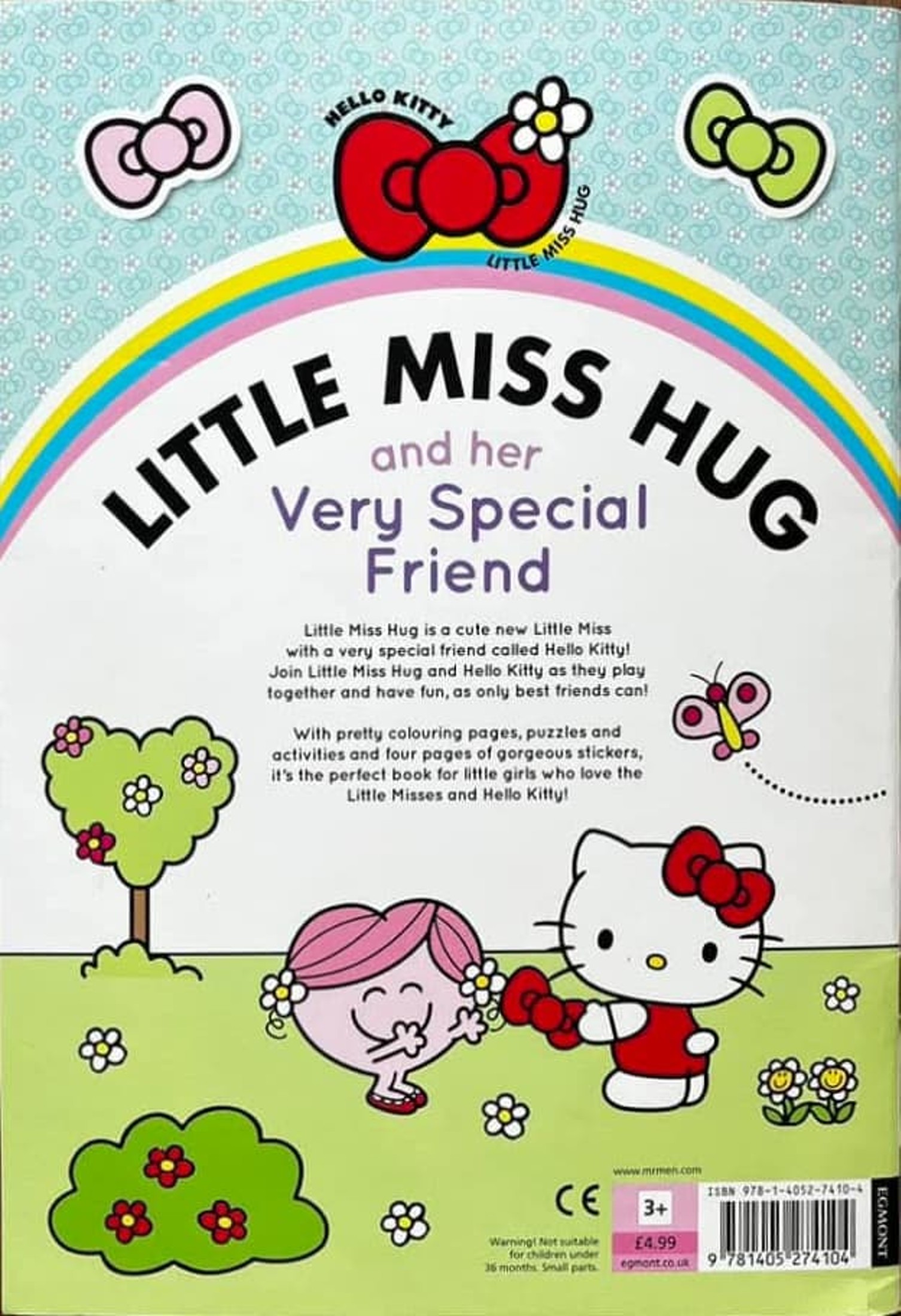 ACTIVITY BOOK** ð
HELLO KITTY & LITTLE MISS HUG AND HER VERY SPECIAL FRIEND (STICKER ACTIVITY BOOK)