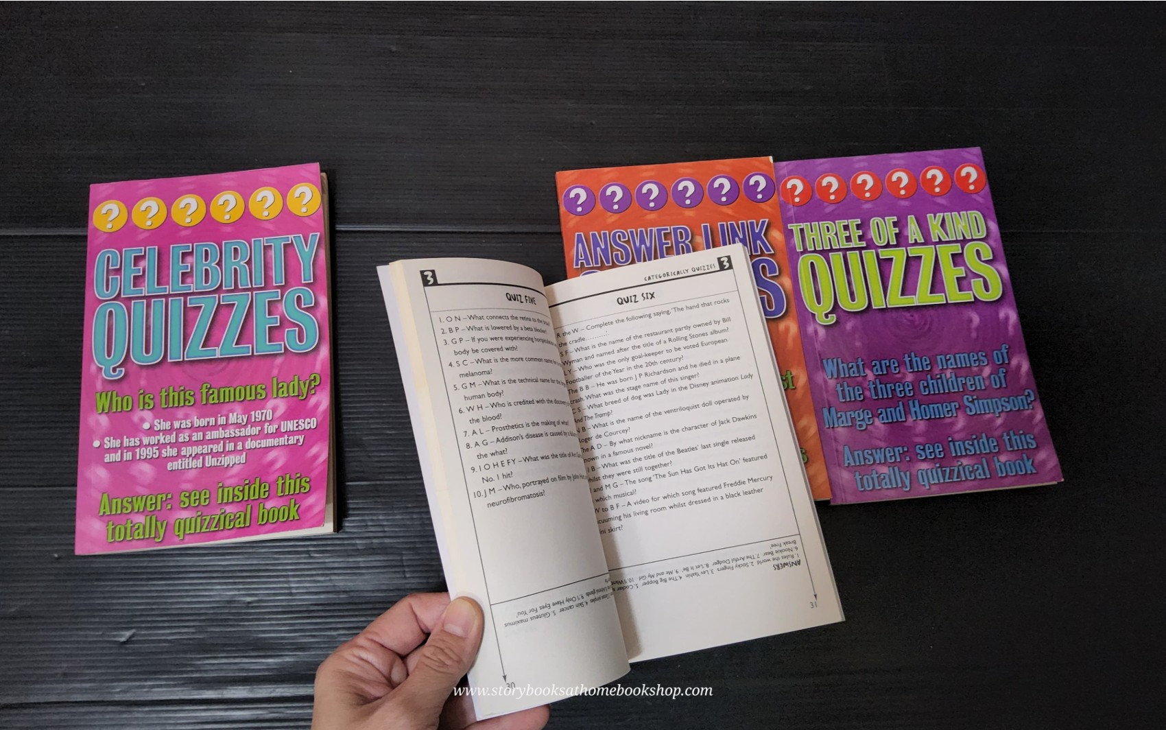 KNOWLEDGE QUIZ BOOK ** 🍅🍅QUIZZES BOOK AND ANSWER [SET4 BOOKS]