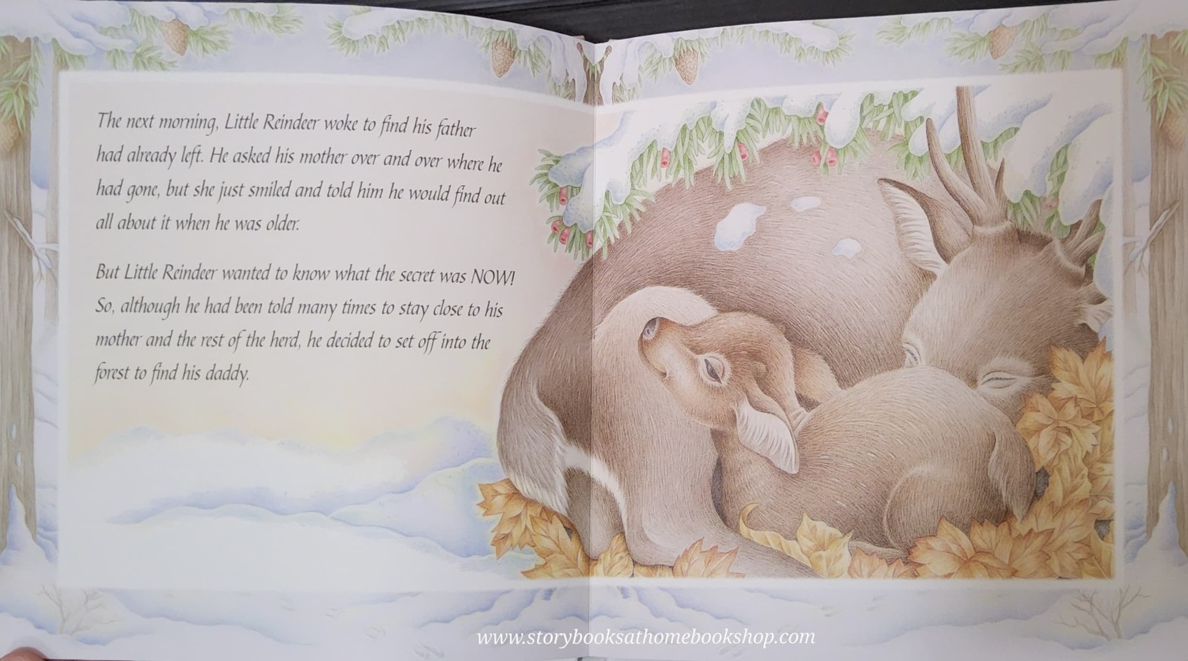 หนังสือนิทานปกแข็ง** 🍅🍓THE LITTLE REINDEER