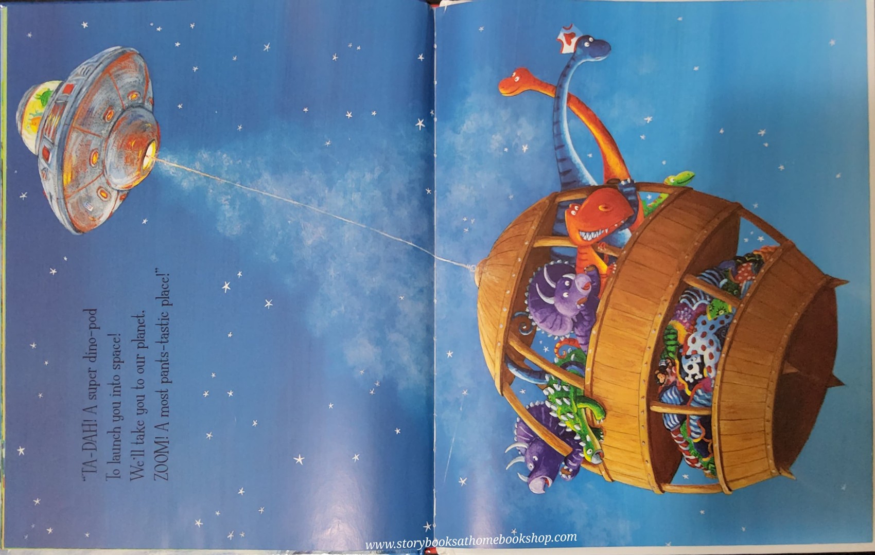 หนังสือนิทานปกแข็ง** 🍅🍅ALIENS LOVE DINOPANTS