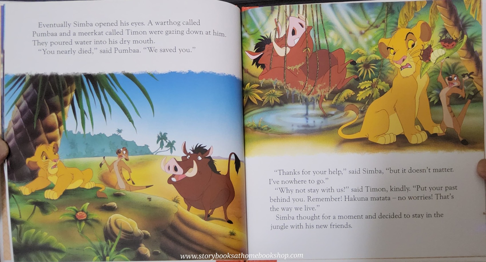 หนังสือนิทานปกแข็ง** 🍅🍓 Disney THE LION KING