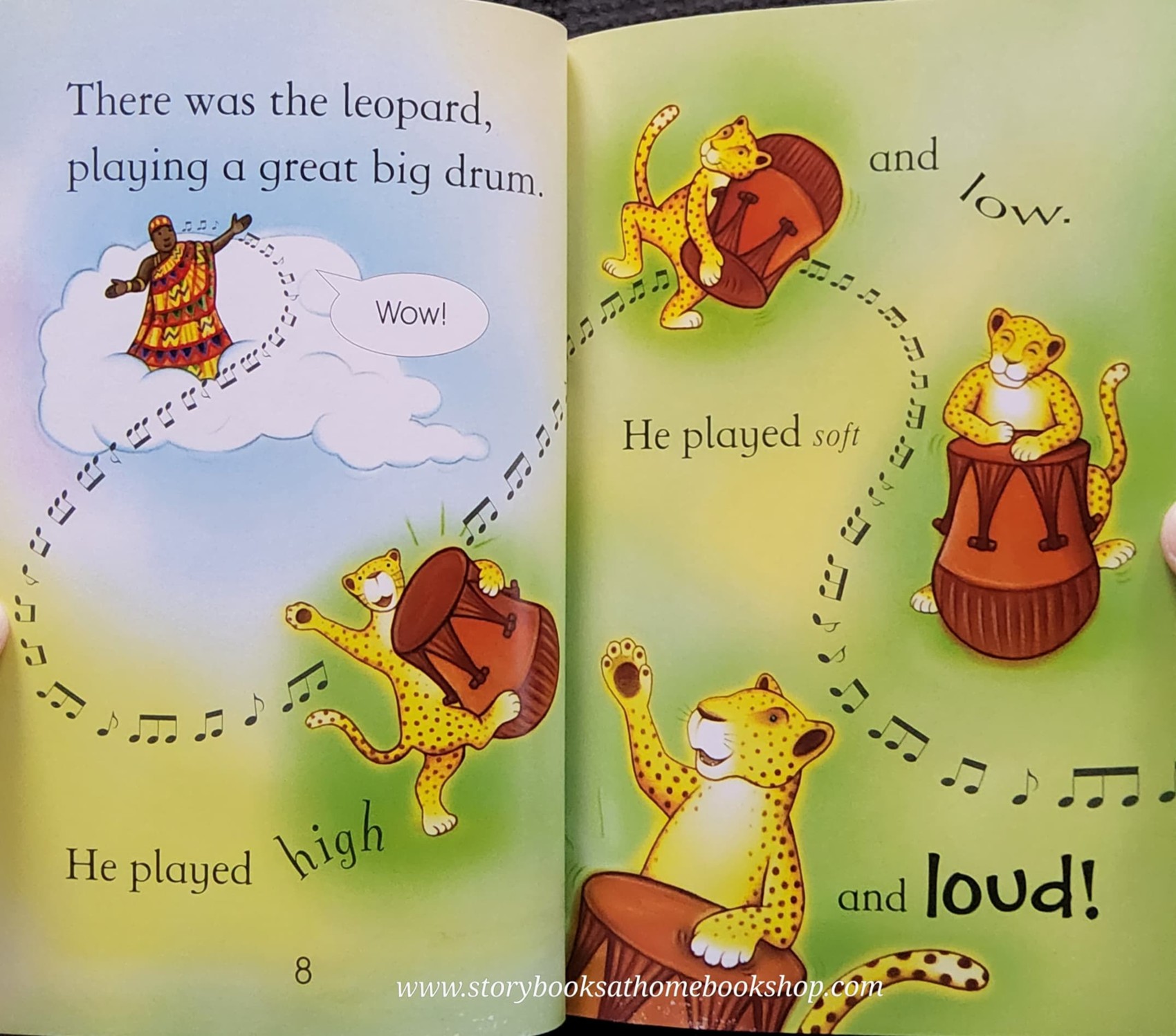 หนังสือนิทานปกอ่อน** ♥️USBORNE FIRST READING: THE LEOPARD AND THE SKY GOD