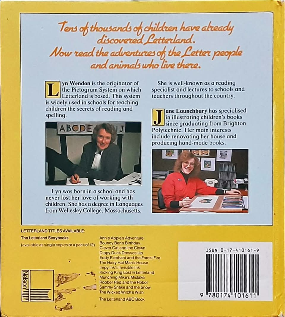 หนังสือนิทานปกแข็ง** 🍅🍓Impy Ink's Invisible Ink by The Letterland storybooks