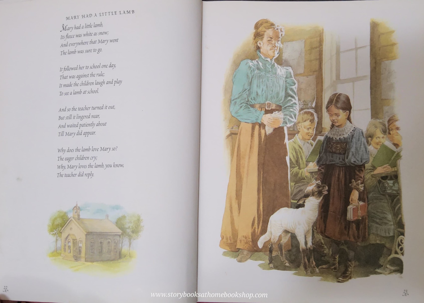 หนังสือนิทานปกแข็ง** 🍅🍓NURSERY RHYMES ILLUSTRATED BY ERIC KINCAID